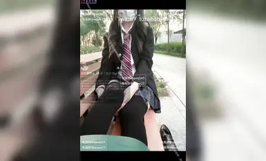 The "Rabbit's Exposure Diary" has now evolved to the point where she can orgasm just by being stared at while urinating outdoors. It's cute and has a great contrast. (5)