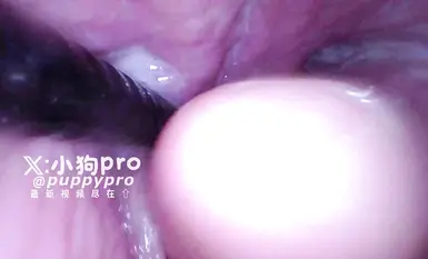 推特硬核花式调教博主【小狗pro】合集，花式硬核调教,拳交玩穴巨根震动,还有尿道开发，这样会把小穴玩坏的(7)