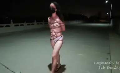 암컷 개 두 마리가 벌거벗은 채 거리를 돌아다니고 있었다. 만약 누가 그들을 봤다면, 칼싸움에 끌려갈 게 분명했다!