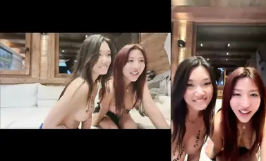 夢幻連結華裔留學生 26.02.06 雙鏡頭直播秀！兩位亞洲美女甜蜜調情聊天脫衣互摸，翹臀大奶晃蕩撩倒眾粉絲