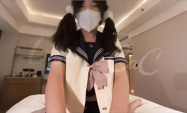 極品少蘿DDLG主奴情侶【Mika米卡醬】最新6月付費福利，學生裝阿黑顏露臉小母狗，太精彩了 (2)