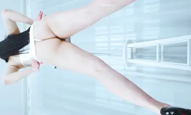 絕版舞團【藝舞吧】夢兮，肉肉大妹激情裸舞4K雙視角 (2)