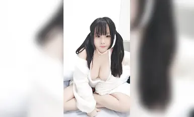 【樂樂仔】雙馬尾巨乳女學生!網襪道具自慰害我狂擼! (1)