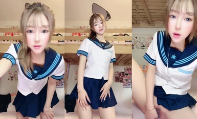 18果味仙女 頂美清純校花 純欲學生妹宿舍直播 脫衣反差欲女道具抽插自慰白虎粉嫩阿黑顏 (5)