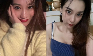 [대학생 비밀 폭로] 칭다오의 '반대 성격의 여자' [리샤오마오]와 그녀의 남자친구의 얼굴 노출 섹스 셀카 유출