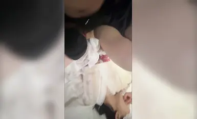 Isang modelo mula sa Xiancun Village, Tianhe District, Guangzhou, na may napakagandang pangangatawan at napakagandang mukha ng isang kilalang tao sa internet, si [Little Lady] ay nakipagtalik sa kanyang sugar daddy (2)
