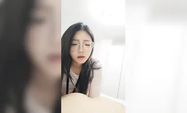 【眼鏡妹】十個眼鏡九個騷 騷貨家裡和炮友抽插啪啪 聲音淫盪好聽 (4)