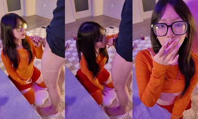 onlyfans女神級明星顏值眼鏡妹反差婊口交技術一流 真是太色情了 aryminh