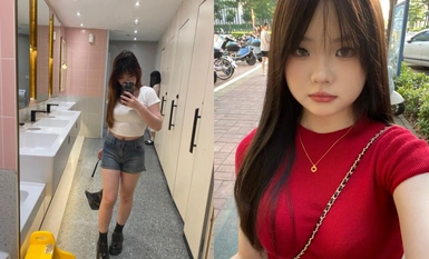 【原相機泄密】肉肉的洋氣巨乳美少女嫩妹露臉造愛自拍，欲仙欲死舔手指，極度反差，無水印原檔