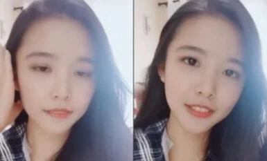 [Xia Axiaxue], เซียวหลี่ฉินจากกวางตุ้งกับใบหน้าดาราที่ดีที่สุดหน้ารักครั้งแรกที่บริสุทธิ์ใคร่ครวญเมื่อเบื่อที่บ้านพร้อมหีผีเสื้อสีชมพูที่สมบูรณ์แบบ