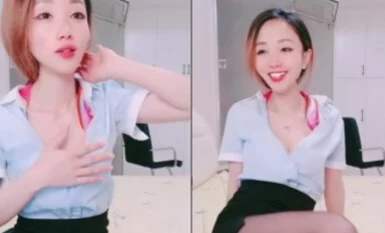 风骚御姐OL装扮，黑丝短裙很是性感，大战头套男，解开内衣一顿揉胸，主动骑乘爆插，正入猛操小穴