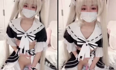 ロリータ少女少女コスプレメイドドレス▌▌妄想兄貴のデカ肉ストライクフレッシュピンクマンコ兄貴の突っ込みがめっちゃデカいめっちゃ太い