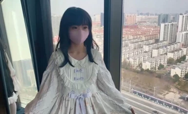 人气白虎萝莉@美少女@元气兔之白丝洛丽塔的足丝服务