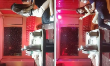 【探花炮哥】，全网商K偷拍独家，选妃一排美女，175cm高挑妹子，灯红酒绿下裸体相见交合.