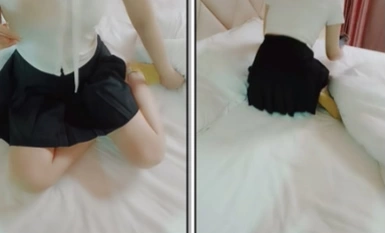 [Pertukaran Isteri Terbaik], pasangan muda kolar putih berusia 26 tahun, kecil molek dan cantik, bertukar isteri pertama, pemalu dan gementar 2