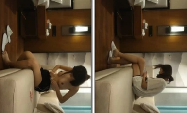 【秘密的咪咪】，首場探花，大圈小仙女，神似劉浩存，第二砲床上乾2