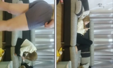 【冒險雷探花】，2000網約兼職商場導購，22歲C罩杯，沙發上戰鬥視角滿分，前凸後翹溫柔愛笑，佳作勁爆