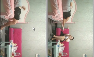 [シャオジー花を求める]LOみだらなインペリアルシスターは、ステージに戻り、口の中に頭を深く喉に押し付け、大きなお尻を叩いて保持し、ますますみだらな大声で叫ぶ！