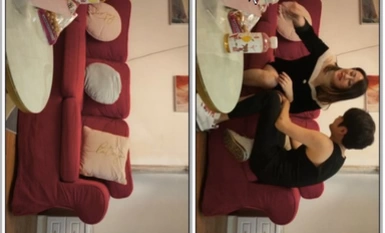 【錘子探花】約操極度淫騷，漂亮眼鏡騷熟女，跪地猛吸屌一臉淫騷，後入大屁股大力爆操