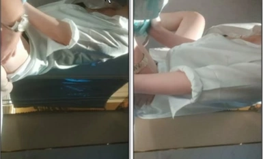 [Laowang 1 Tanhua] สาวตัวจริงที่ทำเล็บเท้าเป็นผู้หญิงชั้นยอดที่มีขาสวยในเสื้อเชิ้ตเปิดกางเกงขาสั้นลูบหีตูดขาวใหญ่ของเธอน่าดึงดูดมาก