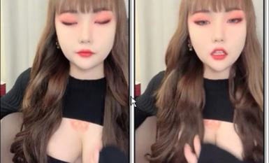 [Sister Butterfly] Napakasexy ng seksing babae na may maputi na balat, malalaking suso, puting tigre na pink na puki, at pangvibrator.