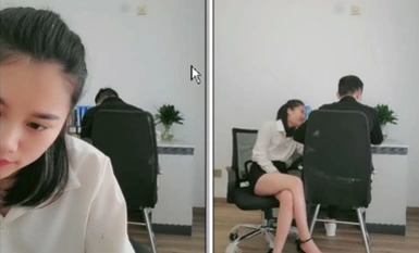 劇情演繹辦公室女職員遭到主管威脅,只能以身體奉獻換取業績,顔值挺能打