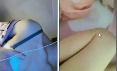 ชีวิตจริงของนักศึกษาหญิงในหอพักของเธอ เด็กสาววิทยาลัยแสดงบนเตียงและไม่กล้าจินตนาการถึงการแสดงครั้งใหญ่ เธอไม่กล้าพูดเพราะกลัวเพื่อนร่วมห้องของเธอจะค้นพบ