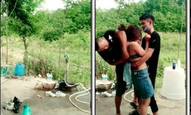 【戶外調教勾搭村姑】顏值女神被強粗暴操B超給力