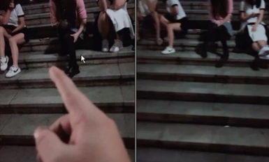 夏に周ガイド、オオカミの友人に耳を傾けるために屋外の情熱は、小さなステーキ皿オープン草を選択するように命じ、服はとてもエキサイティングな柔らかいおっぱいとバースト草遊びに直接戻って、大きなペニスをジャックアップ脱いでいない！