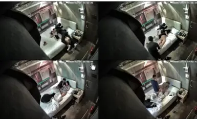 完美清晰視角欣賞數對男女教科書式造愛現場反差蘿莉小美女情趣挑逗床上騷勁真是極品中的極品2