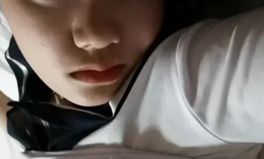 The private room shocked the first sale price of 200 Ocean new MJ Da Shen Dao Ren cool fan Chongqing 00 after JK student girl ass beat force water 1080P no private room watermark original (12)