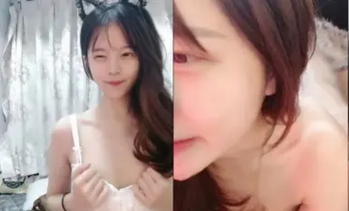 女神顏值姊妹花【無敵兔兔】雙女激情，包臀裙紅色絲襪，頂級美腿超誘人，道具大屌騎乘插穴.