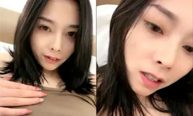 舌釘酷酷兔牙妹妹！特別陰蒂長得像屌！擼起來被砲友一頓摸，剛刮的毛肥陰唇，手指猛扣騷穴