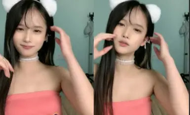 Cú sốc sắp đến [Shizuka] Kiểu xinh đẹp học đường thuần khiết, trình diễn váy ngắn, dễ thương và ngại ngùng ~! (2)