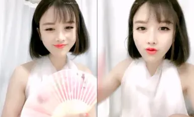 新下海古典美仙女 【迷你小公主】清风玉扇,优雅漏奶扒逼,紧致粉嫩小淫穴