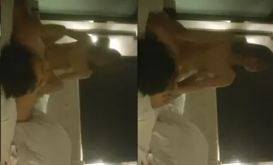 【69口嗨哥】飯店約操騷女，不盡興再來一炮，69姿勢互舔，後入爆操搞得啊啊叫