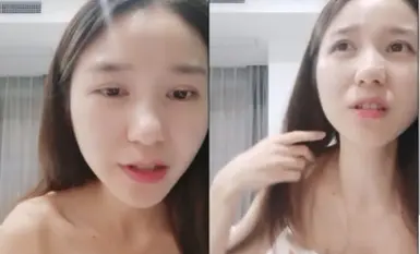 【極品禦姐】【紫賢】第二彈，與大哥開房啪啪被顏射摳逼！ (2).