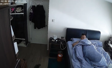 黑客破解家庭攝像頭偷拍 顏值天花板-最美小姐姐被紋身社會哥蹂躪續集 (7)