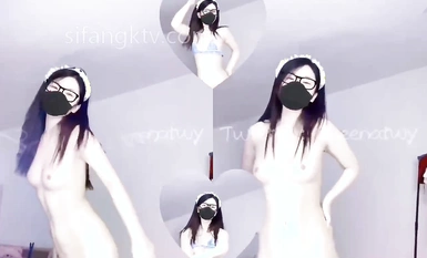 나체 댄스+팝핑+노출+즈웨이+아름다운 가슴+인사이드 샷+분홍색 보지 한 번보기 (67)