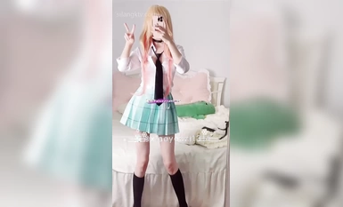 Loli สไตล์ Douyin ที่แข็งแกร่งอินเทอร์เน็ตเทพธิดาคนดังเต้นรำเปลือย + เซ็กส์ + การสัมผัส + ไมร์เทิลเครป + หน้าอกสวย + น้ำแตก + หีสีชมพูเพื่อดูในครั้งเดียว (21)