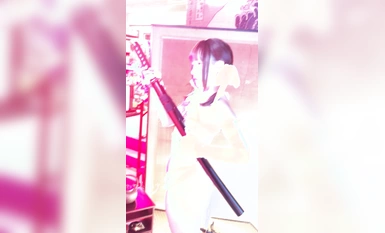 高端ACG業界女神爆機少女▌喵小吉▌三點全露《忍法貼》滿滿正能量 凸激櫻桃鮮嫩白虎 (1)