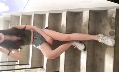 Super galing! Isang kilalang modelo na may magandang hitsura, ugali at mahahabang binti ang kinunan ng pelikulang nagpapalit ng damit sa isang pribadong silid at na-record na may bulalas~Bata~Lambing~Waterless 4K (3)