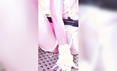 하이엔드 ACG 업계 여신 폭발하는 기계 소녀 ▌야옹 샤오지 ▌3 점 풀 노출 "닌자" 긍정 에너지 넘치는 범프 신나는 체리 상백호 (3)