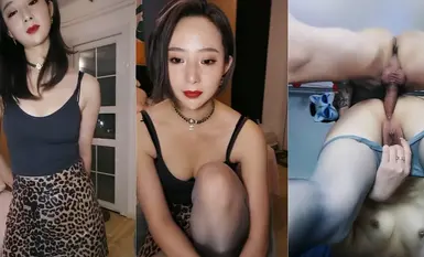 สาวสวยมีเสน่ห์และแต่งหน้าจัดหนัก! นิสัยก็เยี่ยม! กระโปรงคลุมก้นลายเสือดาว ผ้าไหมสีเทา ชุดเซ็กซี่ เปิดกางเกงใน เปิดหี ตำแหน่งขี่บนโซฟา เย่อหีไม่มีขน