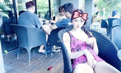 Pendedahan gila artis terkenal "Nana" terbaharu, berani berjalan di sekitar jalanan seolah-olah di bumi tiada siapa, mendedahkan dirinya di hadapan orang lain (10)