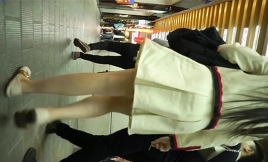 Beauty Gathering Place Sweeping through the shopping malls and pedestrian streets to take a look under the skirts of ladies of all types and styles (4)