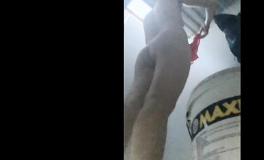 부티크 TP] 해변 벌크헤드 화장실, 오줌 싸고 샤워하고 옷 갈아입는 여성들의 모습을 훔쳐보기! 행위 포착 (1)