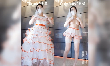 《精品❤️福利分享》抖音快手推特等全網同名極品網紅嫩妹Naimi奶咪快樂性福的新娘極品饅頭嫩逼戴肛塞同框反差裸舞2K原畫2