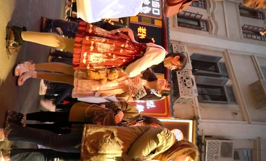 美女聚集地橫掃商場步行街極限抄底各種類型風格小姐姐裙底 (45)