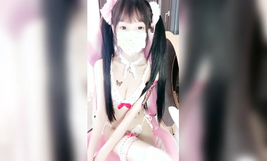 นางฟ้าตัวน้อยที่ดีที่สุด ~ [ซอสลูกแพร์] แทรกเข้ามาอย่างดุเดือดพร้อมอุปกรณ์ประกอบฉาก ~ น้ำสีขาวไหลออกมา ~ เจ๋งมาก ~! - (4)